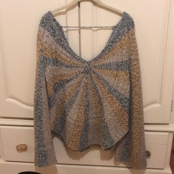 Free People Knitted Bell Sleeve Sweater - Picture 3 of 5